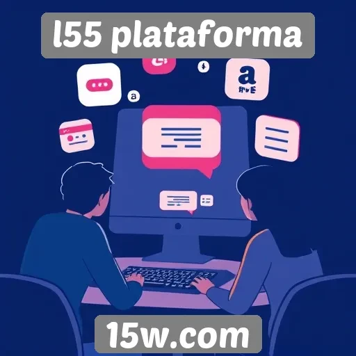 novos recursos interativos no site l55 plataforma