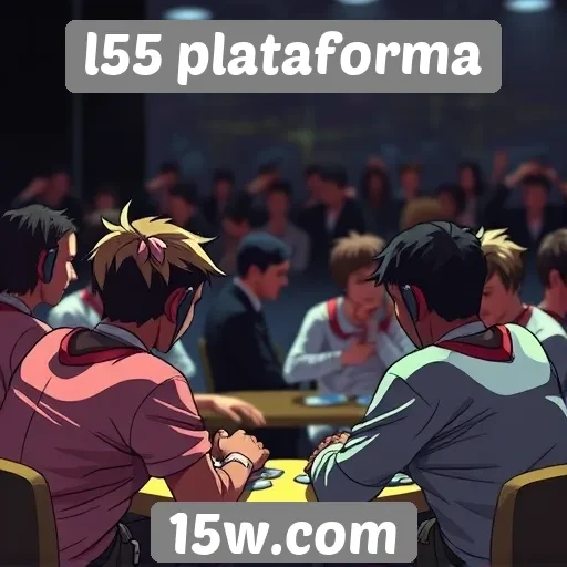 Análise da comunidade de jogadores no L55 Plataforma